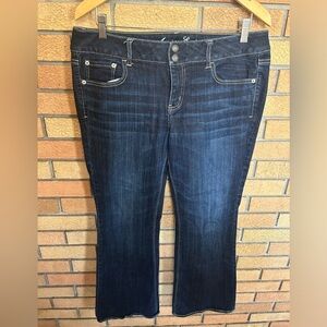 American Eagle AE Artist Bootcut Dark Wash Denim Jeans‎ Women’s Size 14